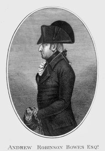 Andrew Robinson Bowes (nascido em Stoney) de English School
