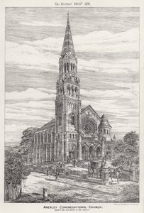 Anerley Congregational Church (gravura) de English School