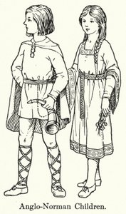 Crianças Anglo-Normandas de English School