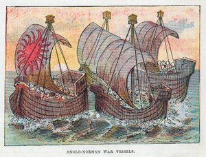 Embarcações de guerra anglo-normandas de English School