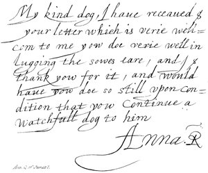 Ann, Q de James I de English School