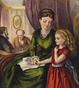 Ann e sua Mamma (cor litho) de English School