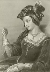 Ana Bolena, segunda esposa do rei Henrique VIII de English School