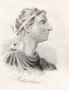 Antiochus I Soter, do "Dicionário Histórico de Crabb", publicado em 1825 de English School