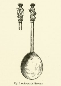Colheres de Apóstolo (gravura) de English School