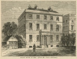 Apsley House, Hyde Park, Londres, em 1800 de English School