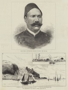 Arabi Pasha e Sketches of Egypt (gravura) de English School