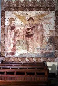 Arcanjo Miguel (fresco) de English School