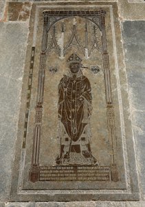 Arcebispo Thomas Cranley, 1417 (latão) de English School
