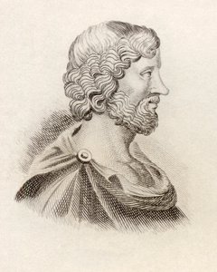 Aristipo, do &39;Crabbes Historical Dictionary&39;, publicado em 1825 de English School