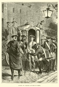 Prisão de Charles Edward em Paris de English School