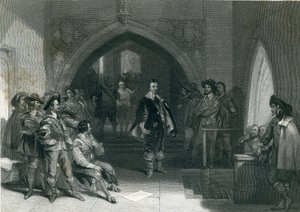 Detenção de Lord Strafford, 1640 de English School