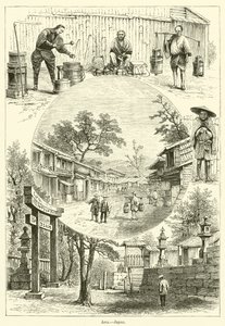 Ásia, Japão (gravura) de English School