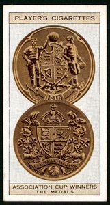 Vencedores da Taça da Associação, As Medalhas (litho) de English School