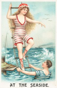 À beira-mar de English School
