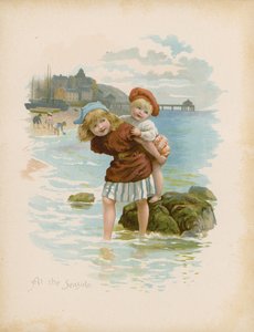 À beira-mar de English School