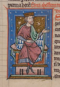 Athelstan, de "The Cartulary And Customs Of Abingdon Abbey", f.18r de English School