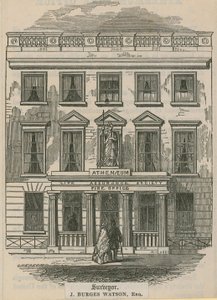 Atenaeum Life Assurance Society, Escritório de Bombeiros, Londres de English School