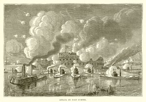 Ataque em Fort Sumter de English School