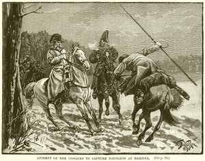 Tentativa dos cossacos de capturar Napoleão em Brienne de English School