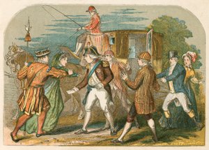 Tentativa de assassinato de George III por Margaret Nicholson de English School