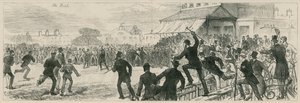 Jogadores de críquete australianos no Kennington Oval: O acabamento de English School