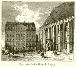 Casa do Bach em Leipzig