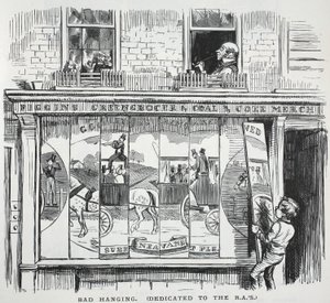 Bad Hanging (dedicado aos RAs), ilustração de Punch de English School