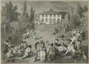 Bagnigge Wells House e jardins de chá de English School