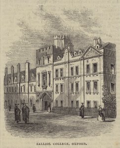 Balliol College, Oxford (gravura) de English School