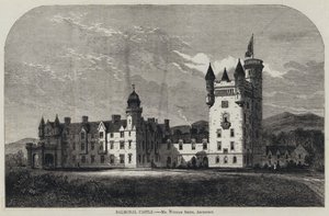 Castelo Balmoral (gravura) de English School