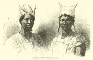 Tipos de Bambarra e Headdresses de English School