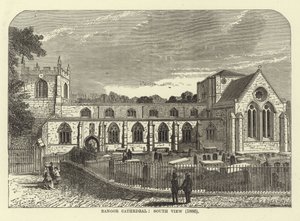 Catedral de Bangor, Vista sul (1886) de English School