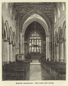 Catedral de Bangor, Nave e Coro de English School