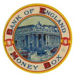 Banco da Inglaterra, caixa de dinheiro de English School