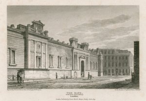 Banco da Inglaterra, as frentes de Sir John Soanes de English School