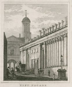 Banco da Inglaterra, as frentes de Sir John Soanes de English School