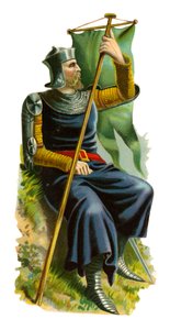 Porta-estandarte do rei Eduardo I, 1274-1307 de English School