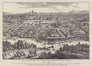 Banza Lovangiri, capital do antigo Reino de Lovango, por volta de 1670 (foto) de English School