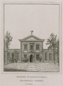 Barber Surgeons Hall, Rua Monkwell, Londres de English School