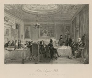 Barber Surgeons Hall, a empresa que admite um novo membro de English School