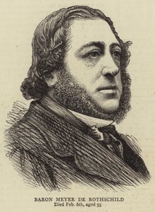 Barão Meyer de Rothschild (gravura) de English School