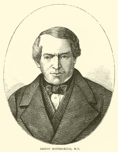 Barão Rothschild, MP (gravura) de English School