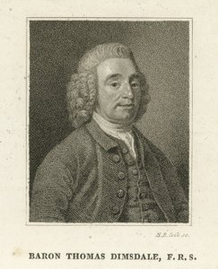 Barão Thomas Dimsdale (gravura) de English School
