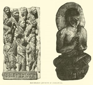 Baixos-relevos, Museu de Peshawur de English School