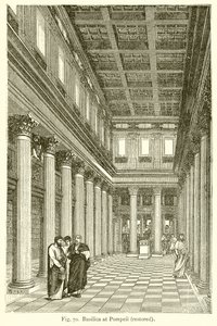 Basílica em Pompeia (restaurada) de English School