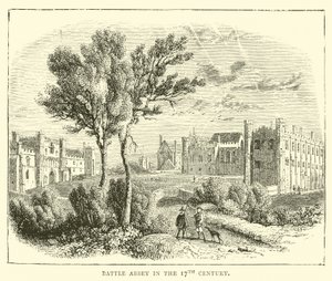 Abadia de Batalha no século XVII de English School