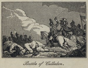 Batalha de Culloden (gravura) de English School