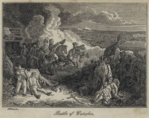 Batalha de Waterloo (gravura) de English School