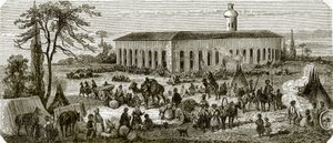 Bazar e feira em Nertchinsk-Rússia na Ásia de English School